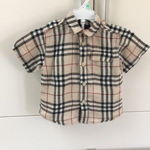 Burberry linen dress shirt